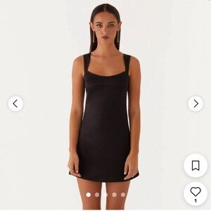 Peppermayo Black Mini Dress
